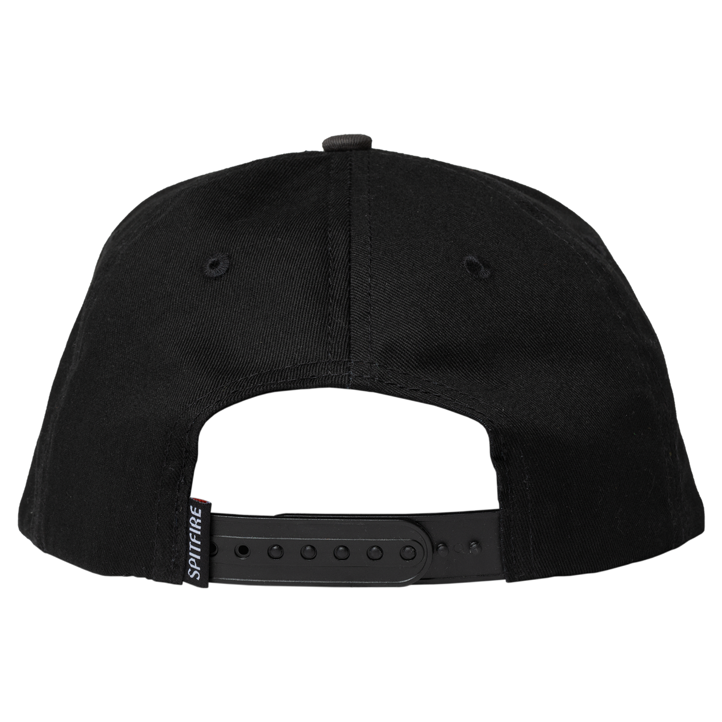 Spitfire Classic '87 Swirl Patch Snapback Hat Black