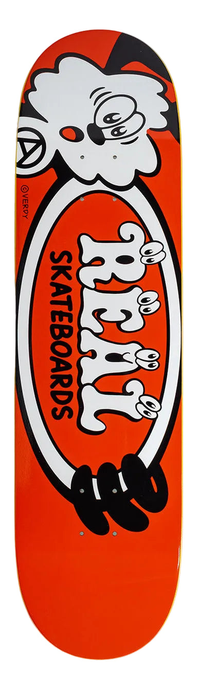 Real Verdy Oval Skateboard Deck 8.06