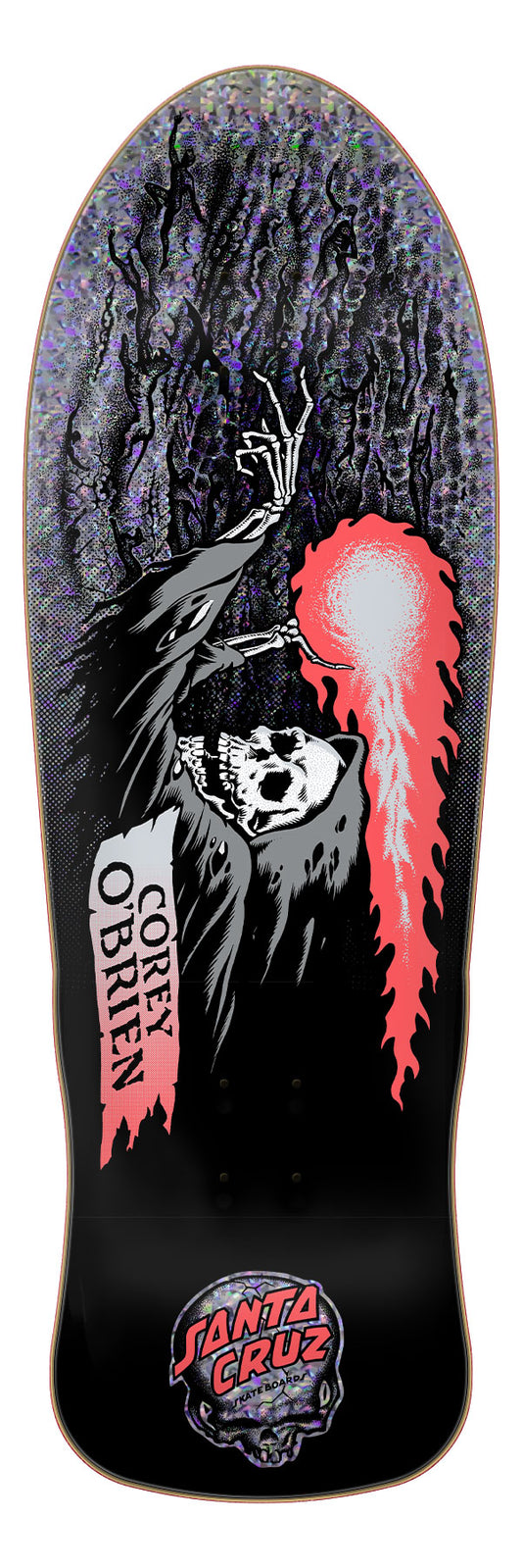 Santa Cruz OBrien Reaper Reissue Skateboard Deck 9.84