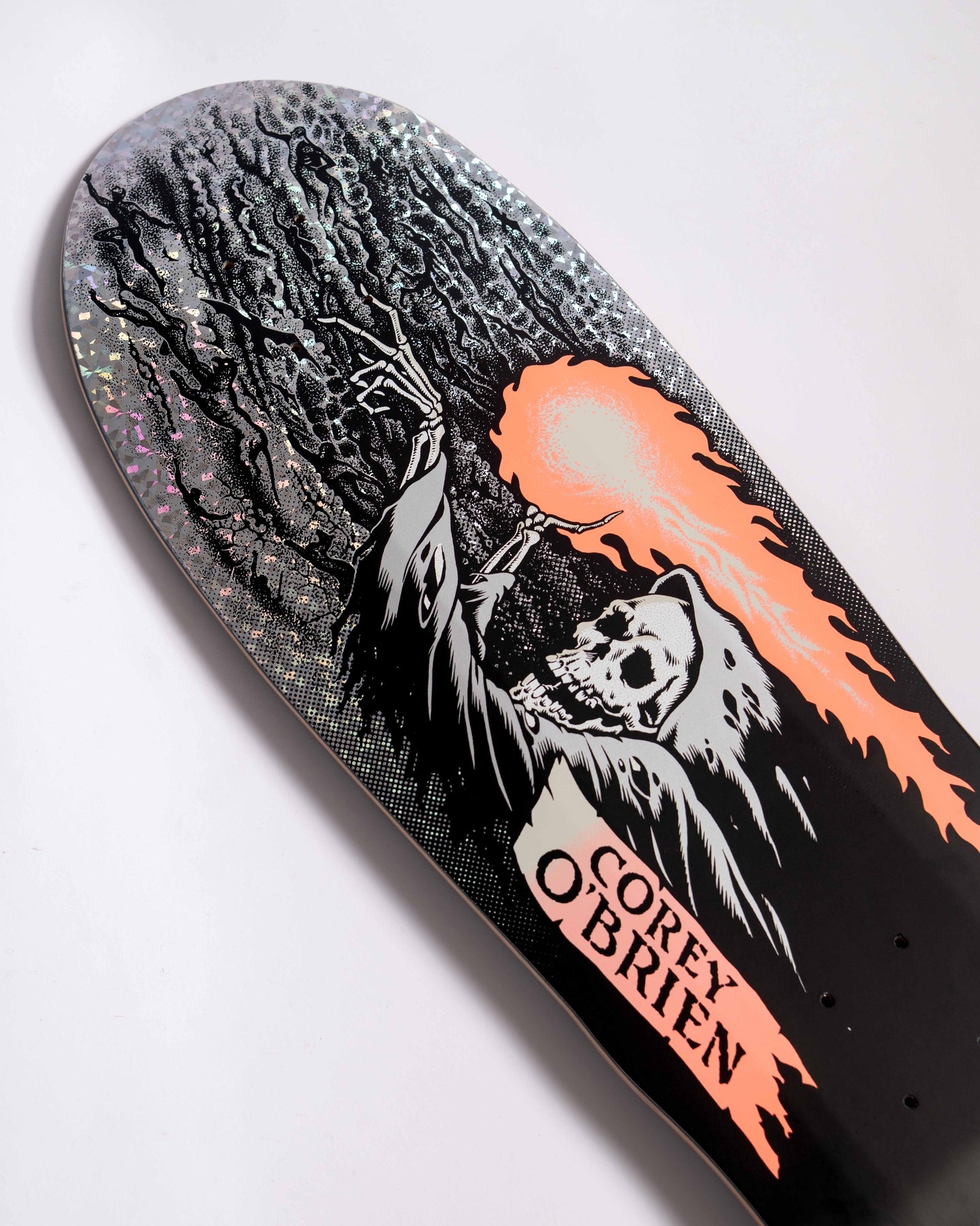 Santa Cruz OBrien Reaper Reissue Skateboard Deck 9.84