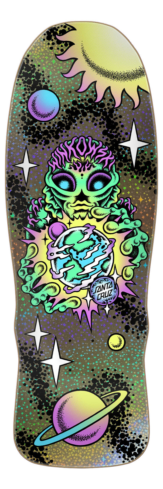 Santa Cruz Winkowski Cosmic Pro Shaped Skateboard Deck 10.35