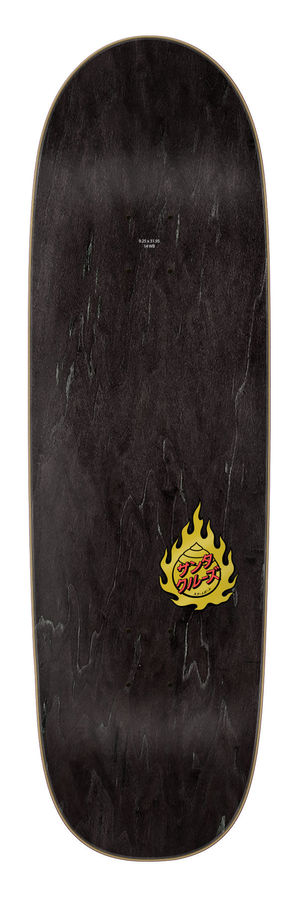 Santa Cruz Dressen Sword Pro Shaped Skateboard Deck 9.25