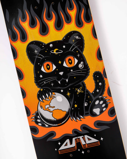 Santa Cruz Asta Space Kitten Twin Pro Skateboard Deck 8.2