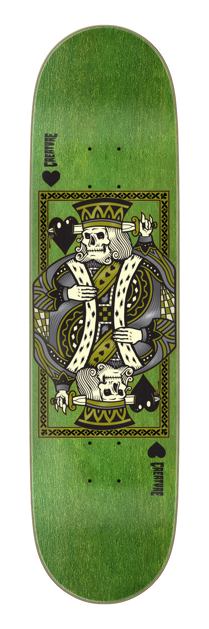Creature Heshking Twin SM Skateboard Deck 8.20