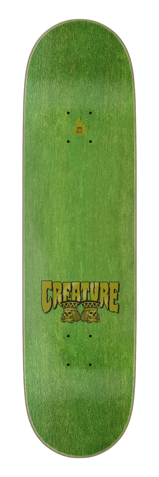 Creature Heshking Twin SM Skateboard Deck 8.20
