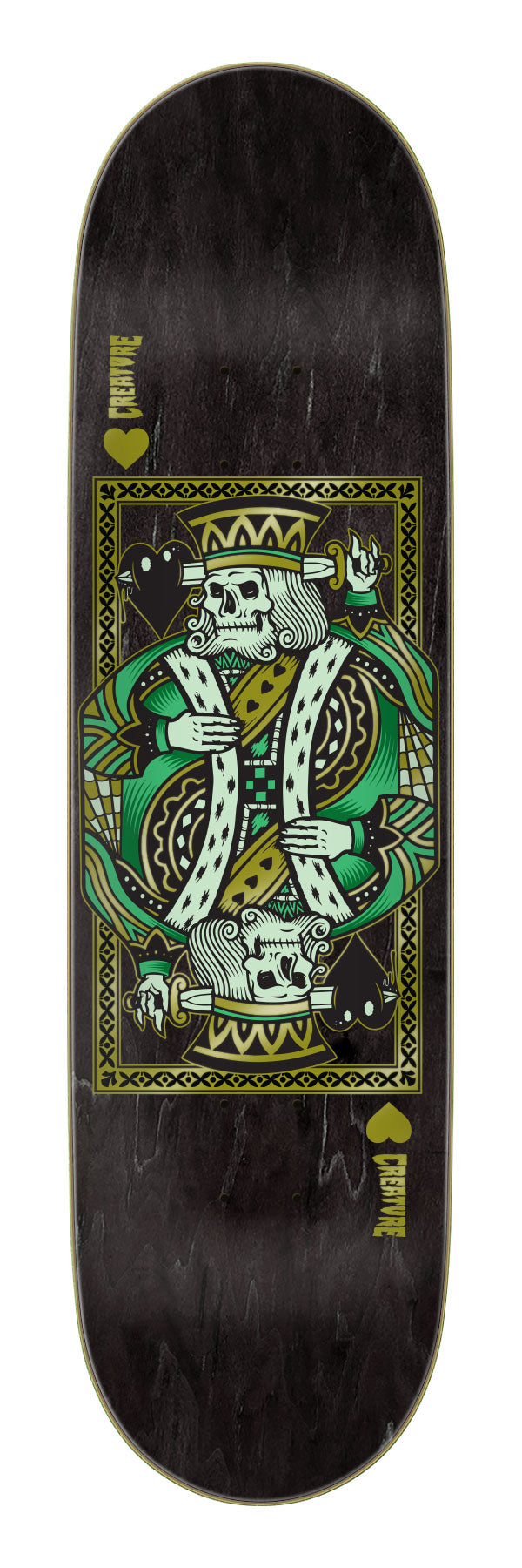 Creature Heshking Twin LG Skateboard Deck 8.5