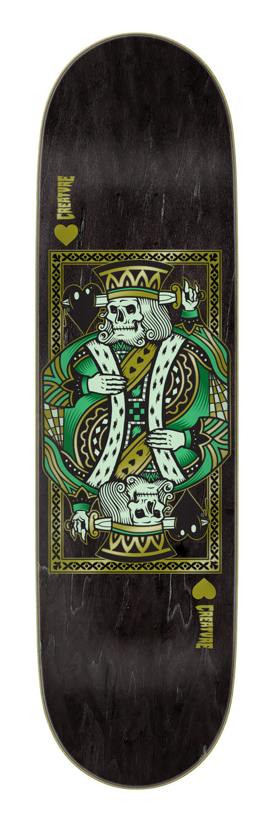 Creature Heshking Twin LG Skateboard Deck 8.5