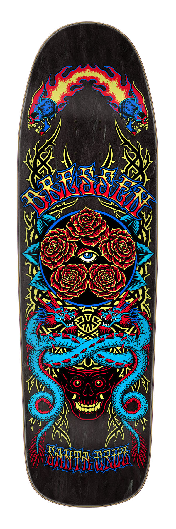 Santa Cruz Dressen Rose Crew Five Pro Shaped 9.30