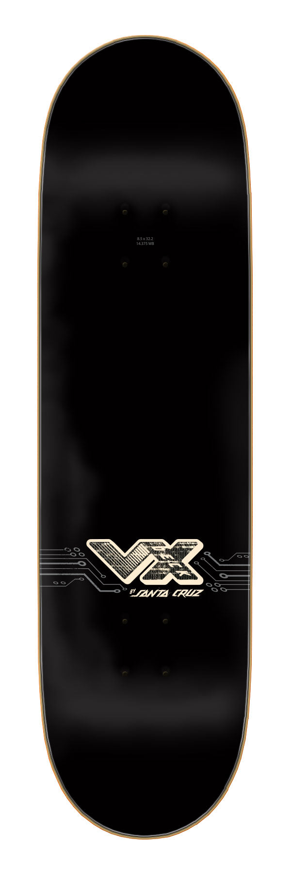 Santa Cruz Wooten Cyber VX Deck 8.5in x 32.2