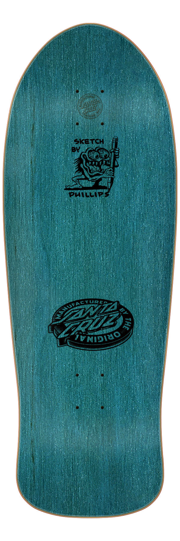 Santa Cruz Natas Sketch Panther Reissue Skateboard Deck 10.54