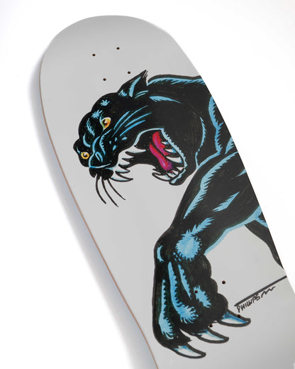 Santa Cruz Natas Sketch Panther Reissue Skateboard Deck 10.54