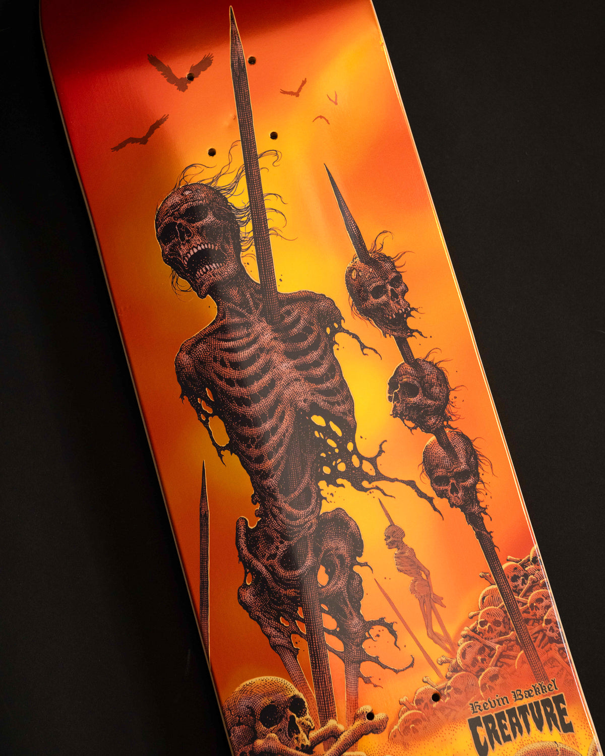 Creature Baekkel Wasted Pro Skateboard Deck 8.6