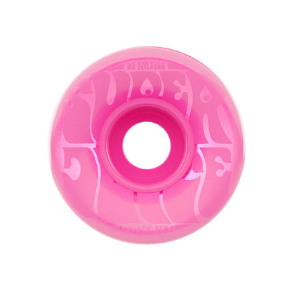 OJ Bubble Gum Mini Super Juice Transparent Pink 78a 55mm Wheels