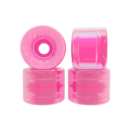 OJ Bubble Gum Mini Super Juice Transparent Pink 78a 55mm Wheels