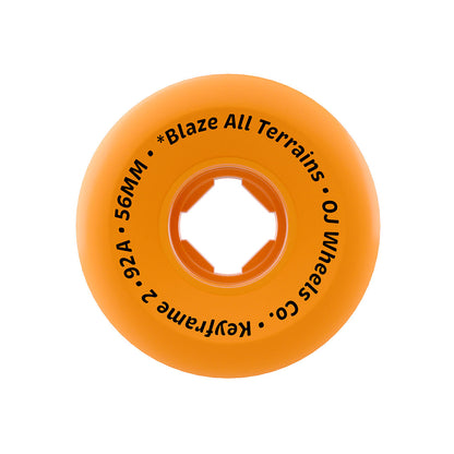 OJ Realtree Camo APX Keyframe 2 Orange 92a 56mm Wheels