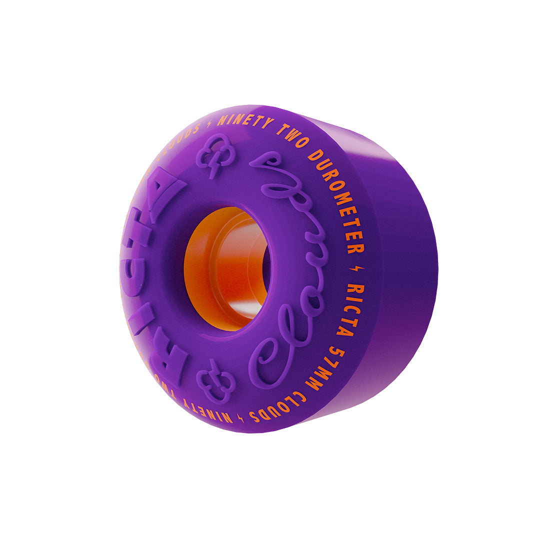 Ricta Clouds Purple Orange 92a 57mm Wheels