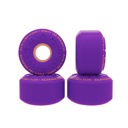 Ricta Clouds Purple Orange 92a 57mm Wheels