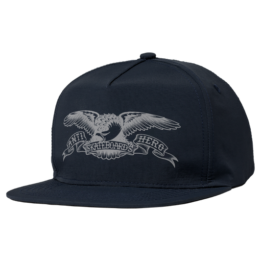 Anti Hero Adjustable Eagle Snapback Hat Navy