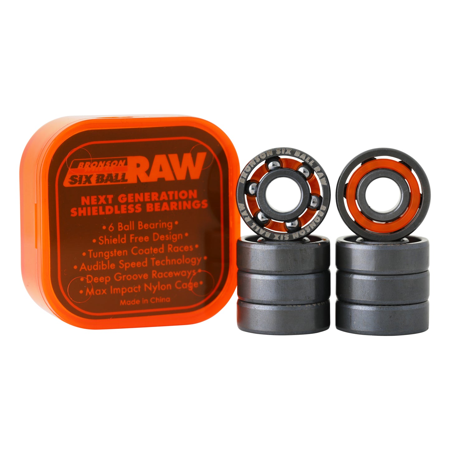 Bronson 6-Ball Bearing Set Raw