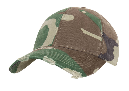 Rothco Distressed Camo Low Pro Cap