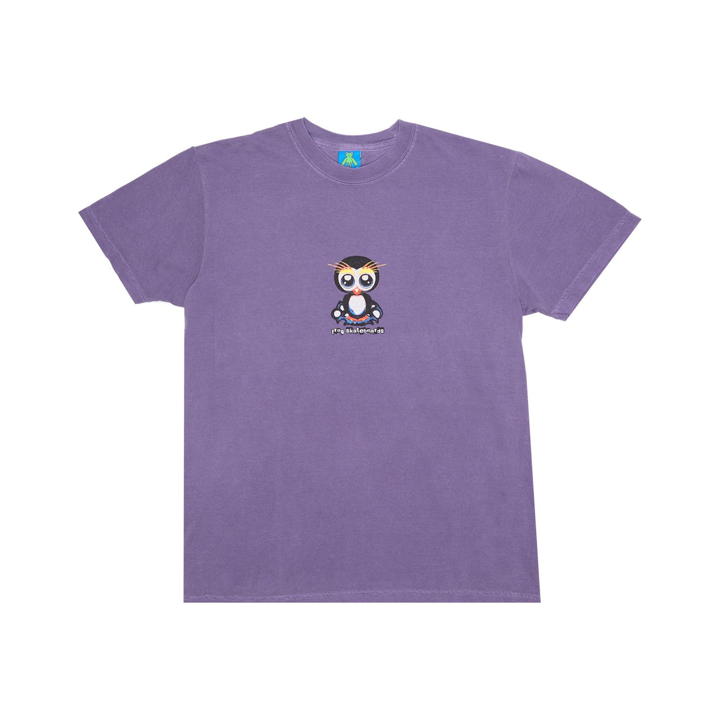 Frog Secret Penguin T-Shirt Soft Purple