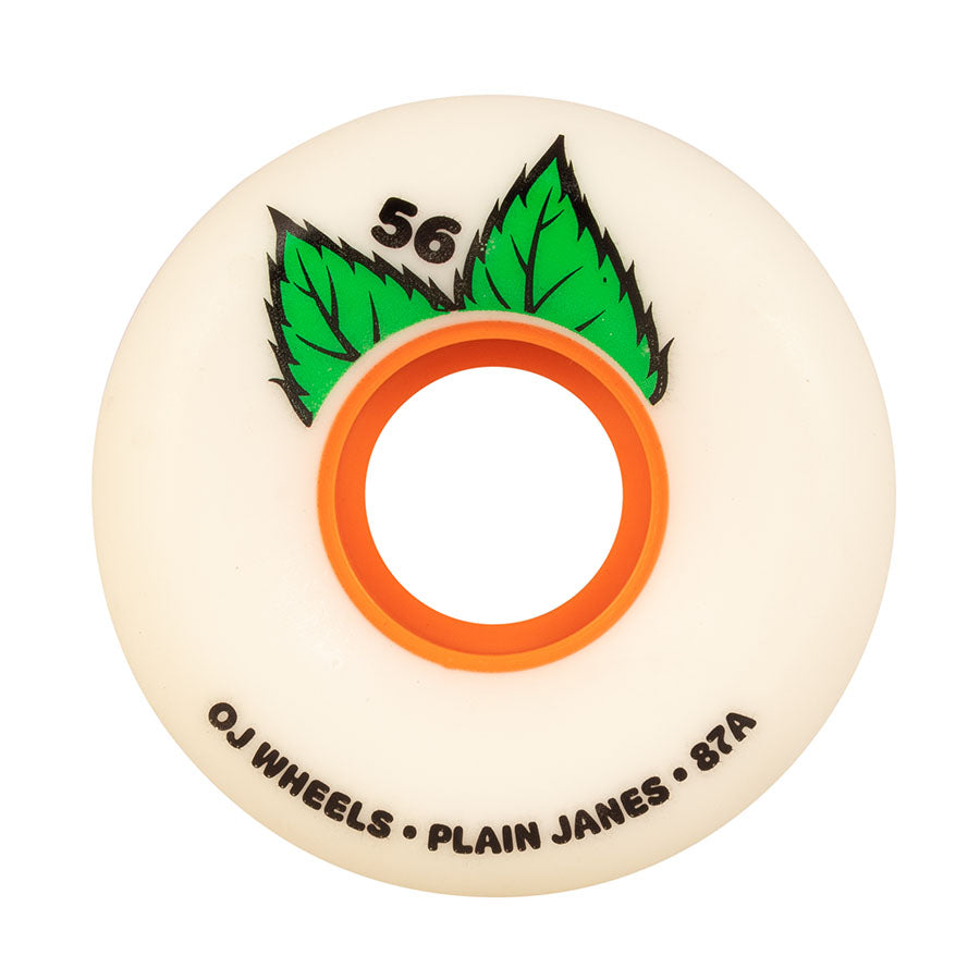 OJ 56mm Plain Jane Keyframe 87a Skateboard Wheels