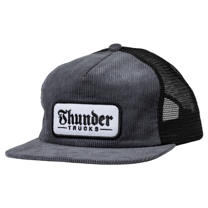 Thunder Script Patch Snapback Hat