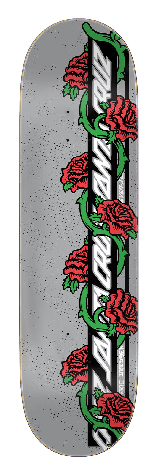 Santa Cruz Dressen Rose Vine Everslick Skateboard Deck 8.5