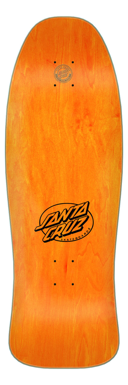 Santa Cruz Kendall Pumpkin Reissue Skateboard Deck 10.0
