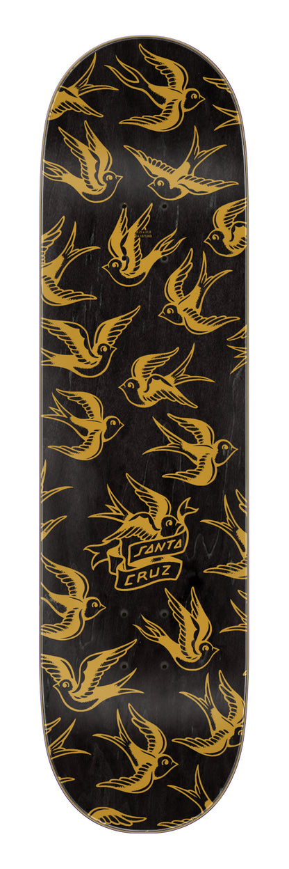 Santa Cruz Sommer Sparrows Pro Skateboard Deck 8.25
