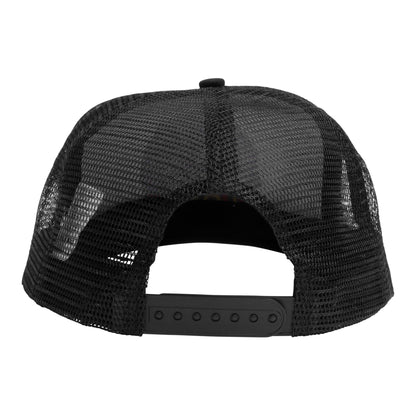 Santa Cruz Classic Dot Mesh Trucker Structured Hat White Black