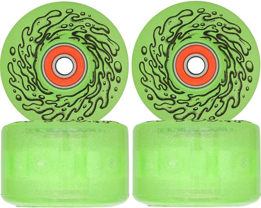 Slime Balls Lightups OG Slime Green 60mm 78a Skateboard Wheels