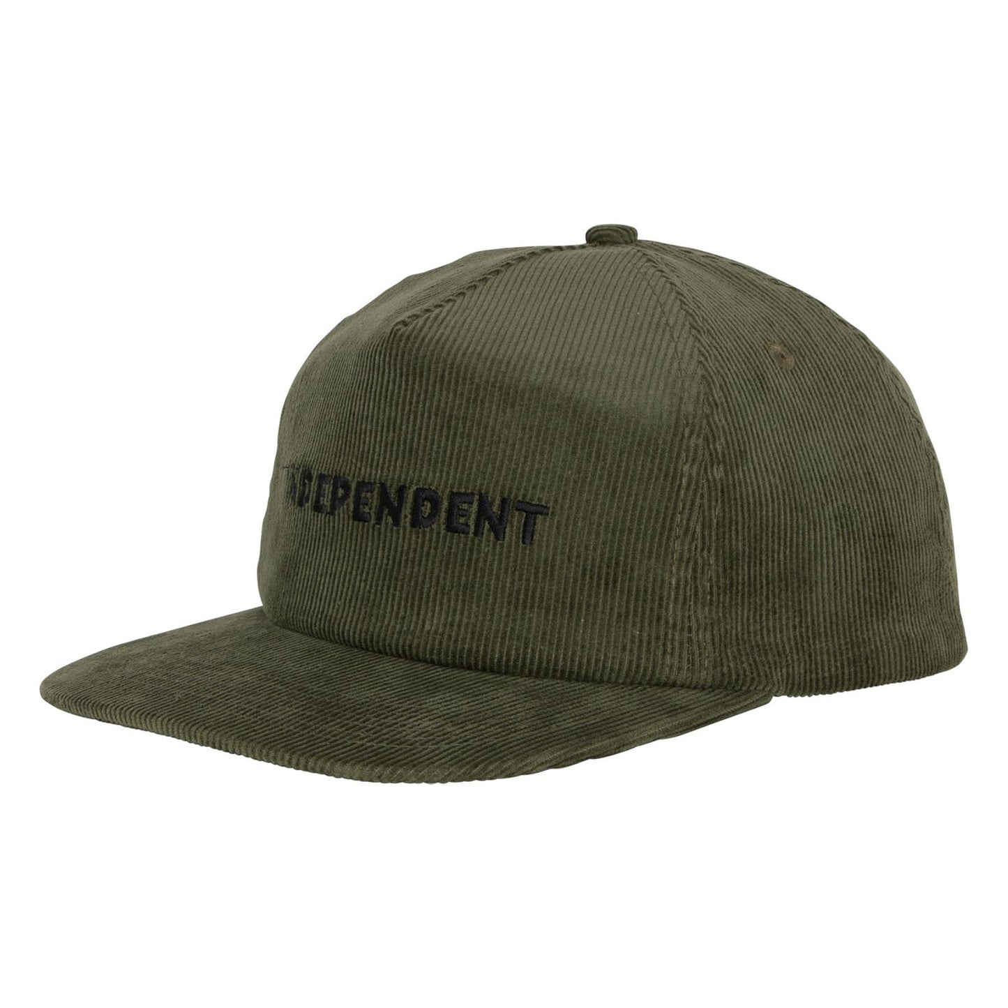 Indy Beacon Corduroy Snapback Hat Oilve