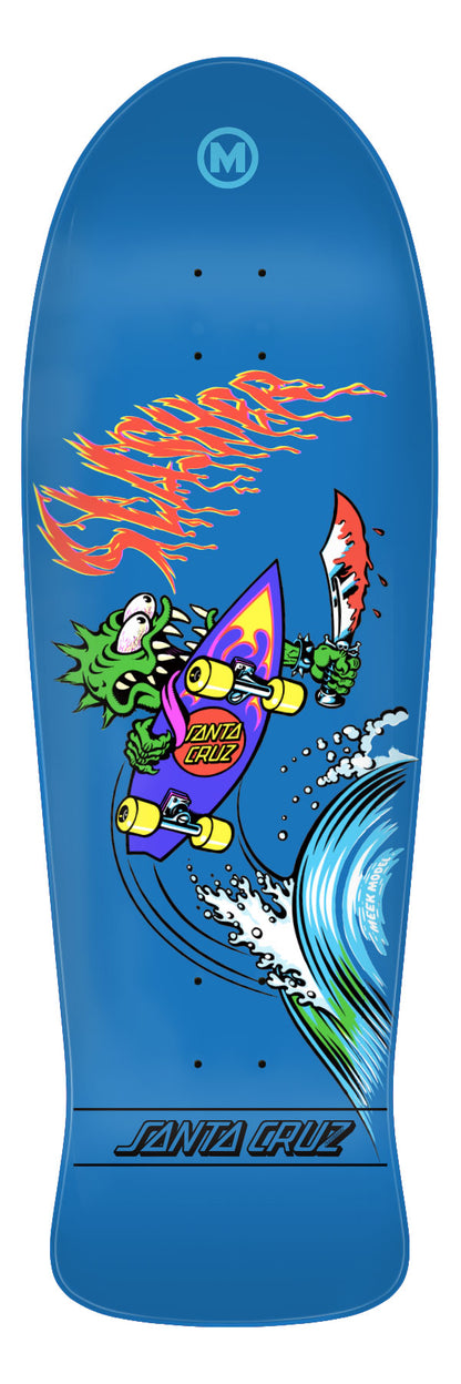 Santa Cruz Meek OG Slasher Reissue Skateboard Deck 10.1