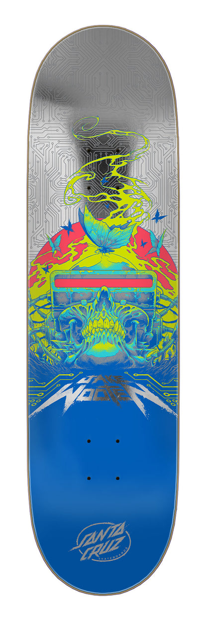 Santa Cruz Wooten Cyber VX Deck Skateboard Deck 8.5