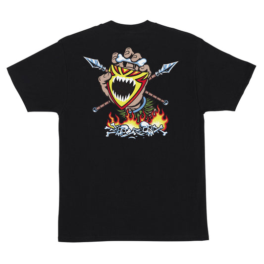 Santa Cruz Salba Screaming Witch Doctor S/S Heavyweight T-Shirt Black