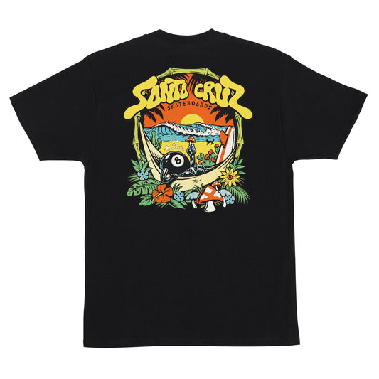 Santa Cruz Winkowski 8Baller Trip S/S Heavyweight T-Shirt Black