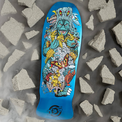 Santa Cruz x Godzilla Kaiju Roskopp Skateboard Deck 10.125