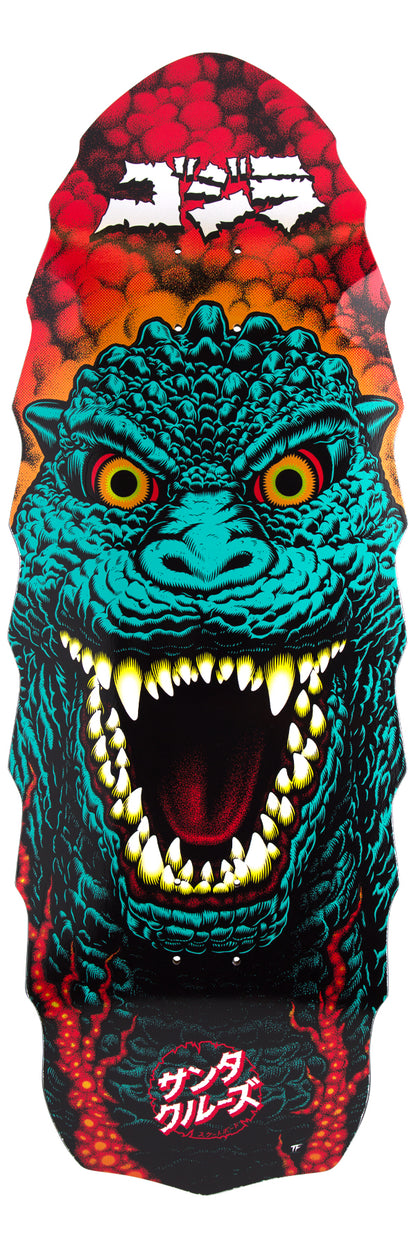 Santa Cruz x Godzilla Destroyer Skateboard Deck 11.0