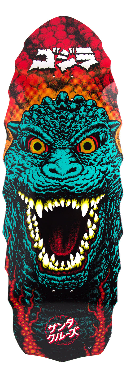 Santa Cruz x Godzilla Destroyer Skateboard Deck 11.0