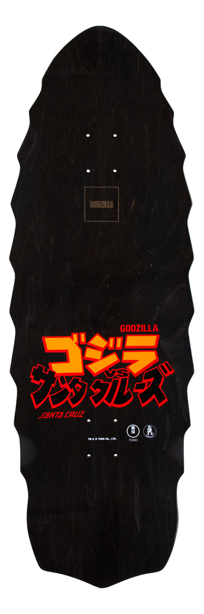 Santa Cruz x Godzilla Destroyer Skateboard Deck 11.0