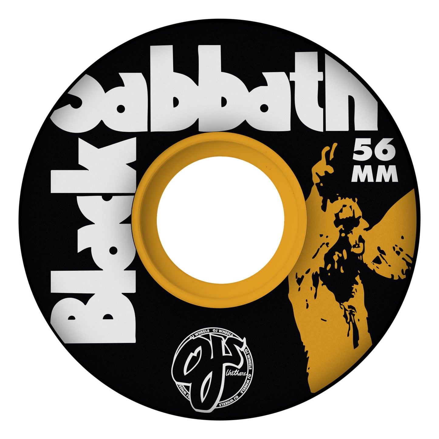 OJ Black Sabbath Vol 4 Keyframe Black 78a 56mm Skateboard Wheels