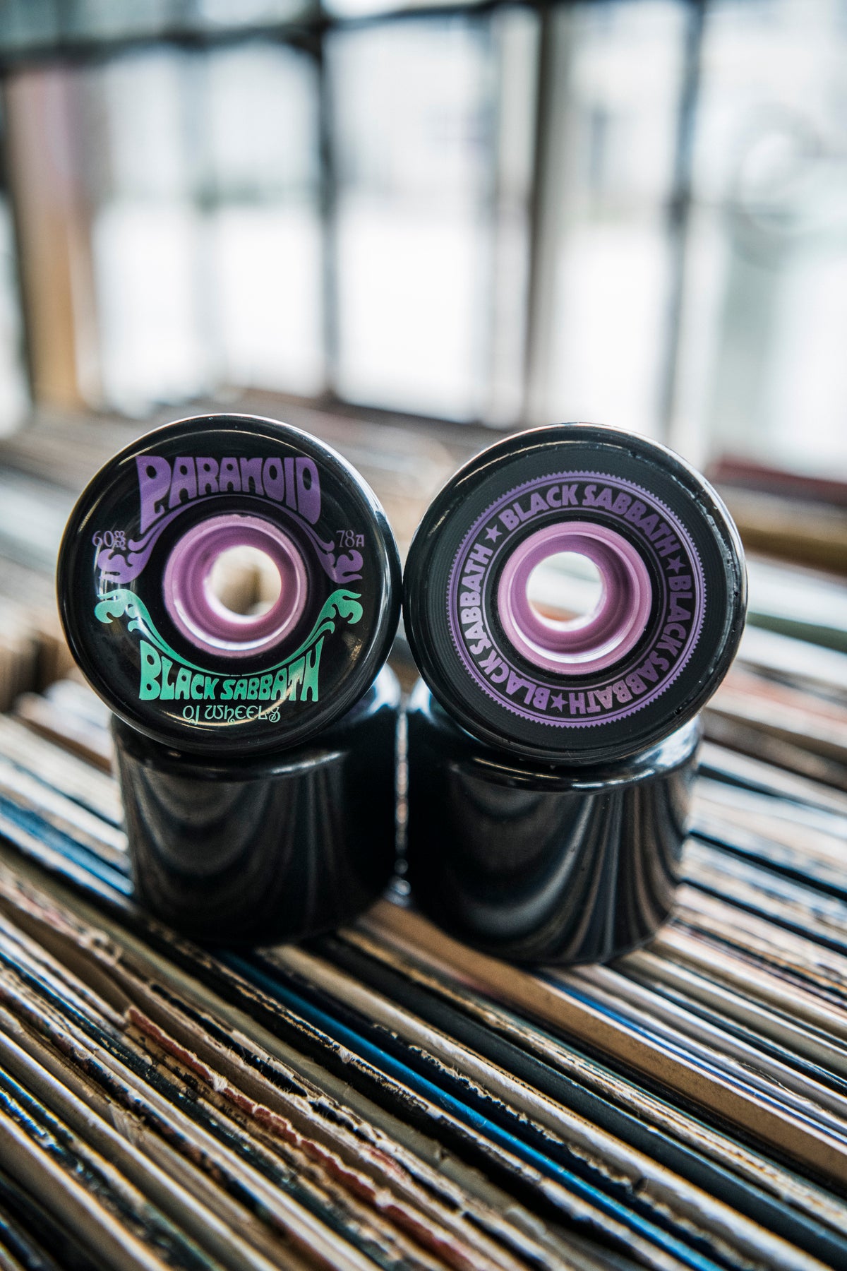 OJ Black Sabbath Paranoid Super Juice Black 78a 60mm OJ Skateboard Wheels