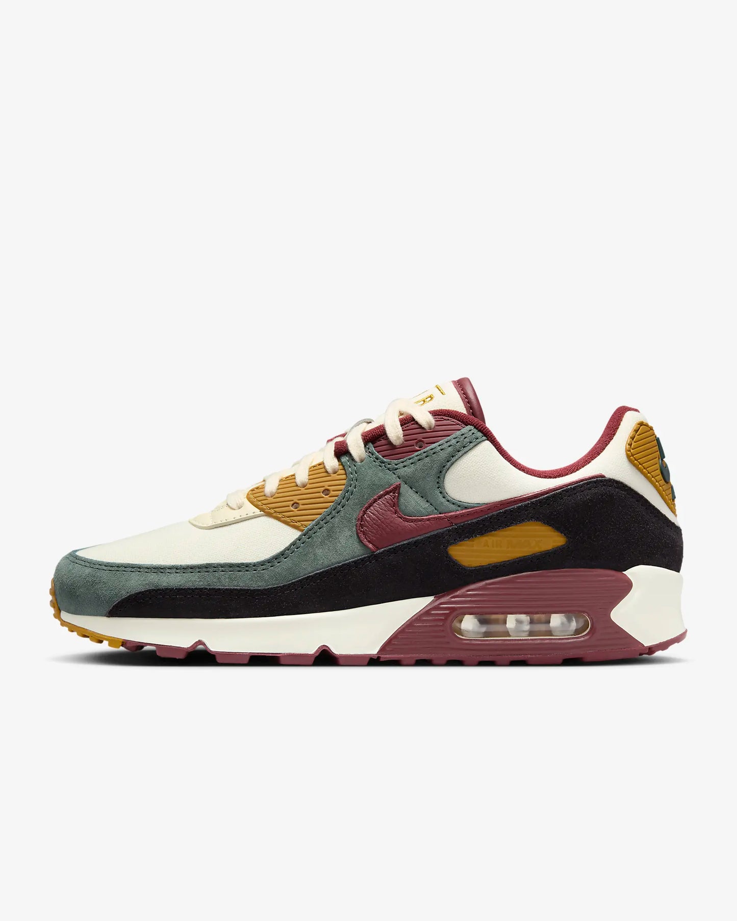 Nike Air Max 90 Premium Coconut Dark Team Red Vintage Green