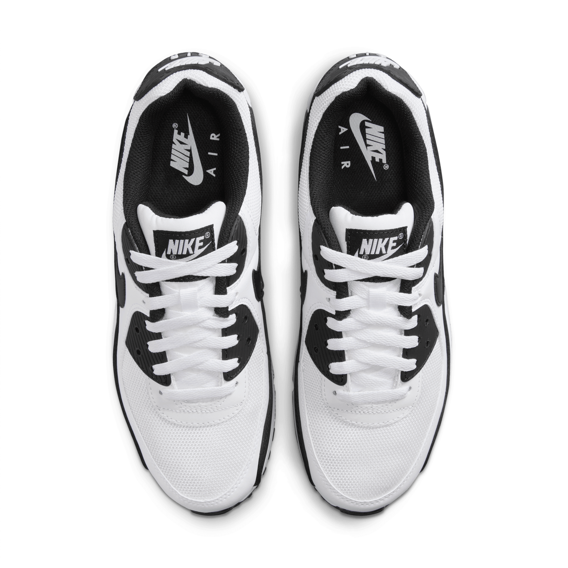 Nike Air Max 90 White Black Double R Kicks