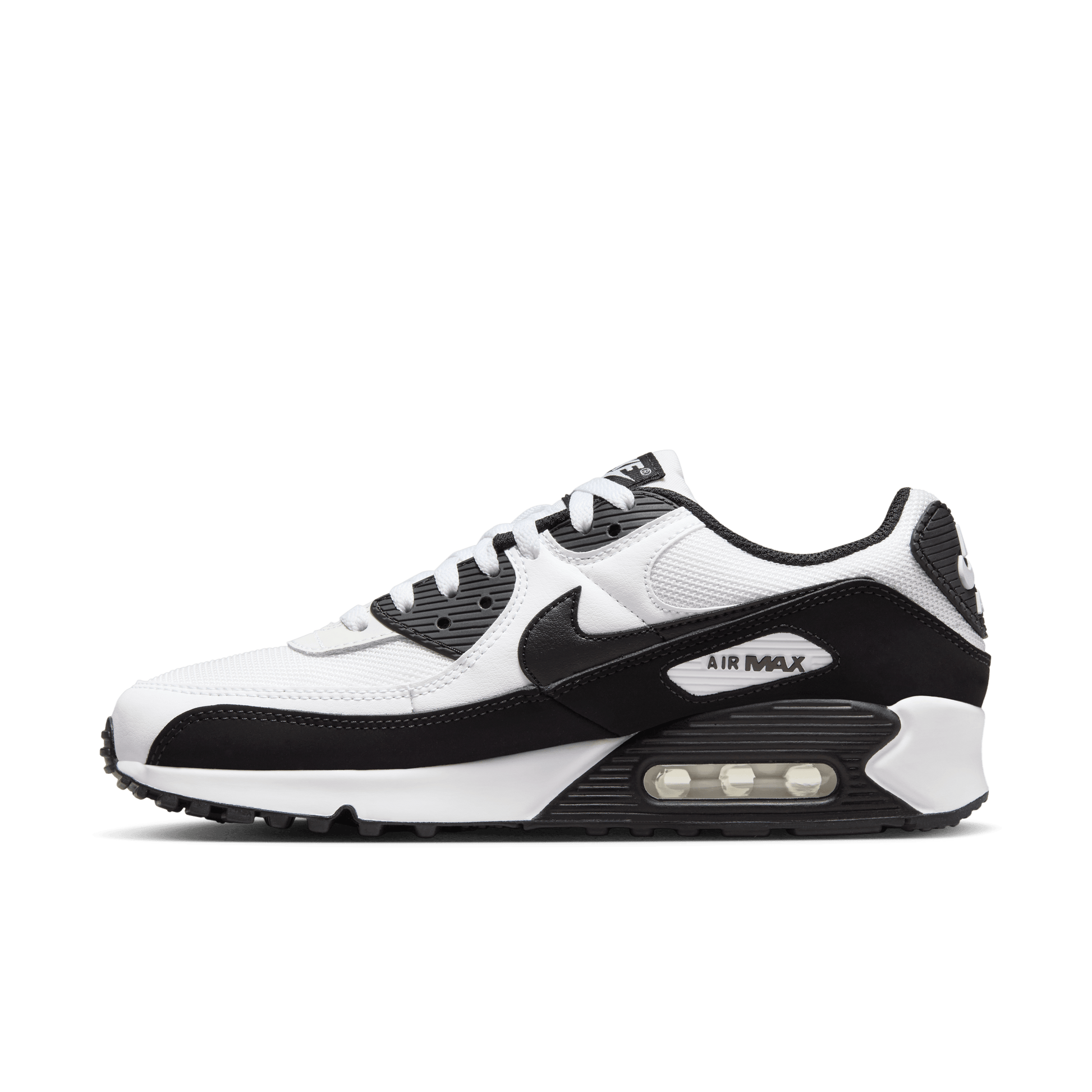 Nike air max 90 white black hotsell