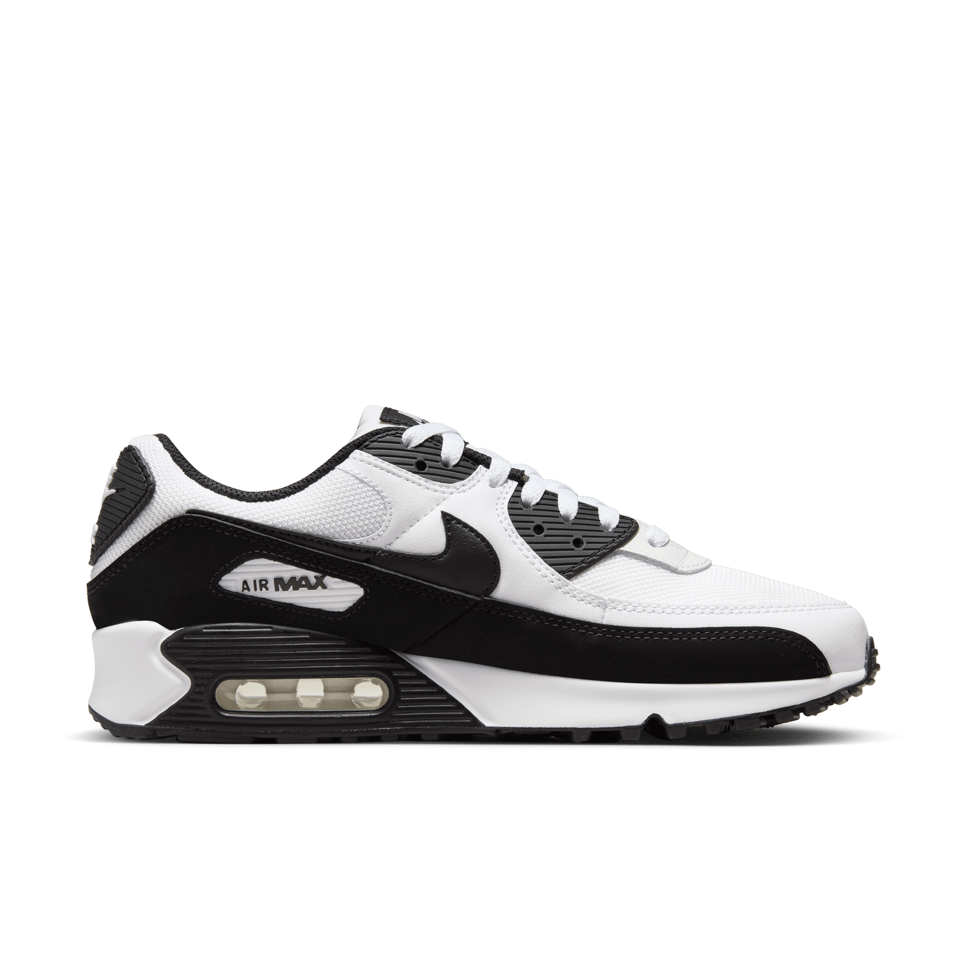 Air max top 90 black white