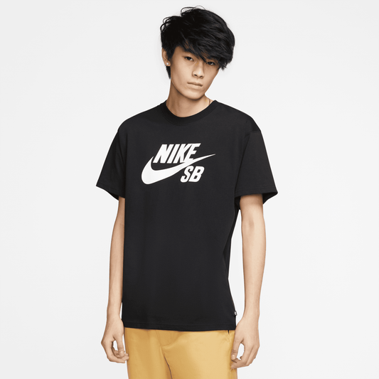 Nike SB HBR Logo Skate T-Shirt Black White