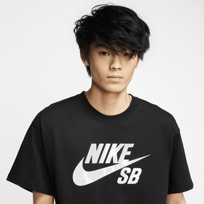 Nike SB HBR Logo Skate T-Shirt Black White