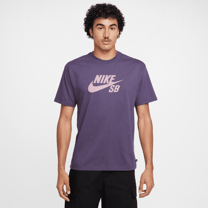 Nike SB HBR Logo T-Shirt Dark Raisin